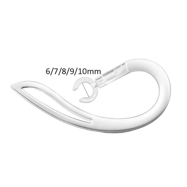 Bluetooth kuulokepidike korvakoukkuripustin 8mm 8mm