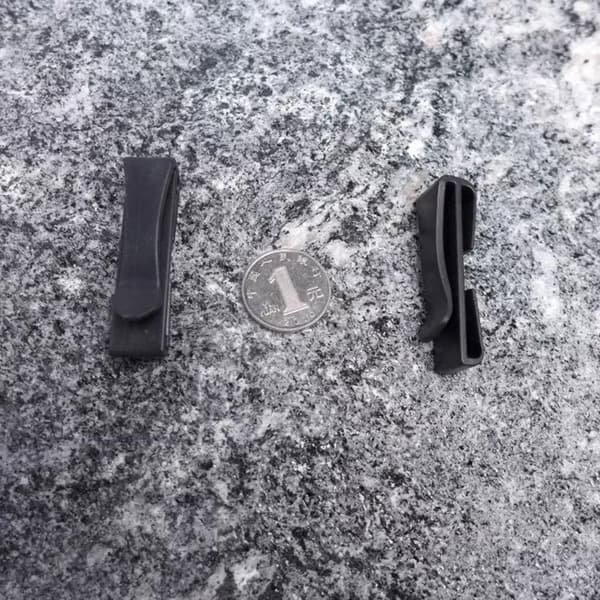 3stk Molle Webbing Spenne Belte endeklemme SORT 38MM Black 38mm