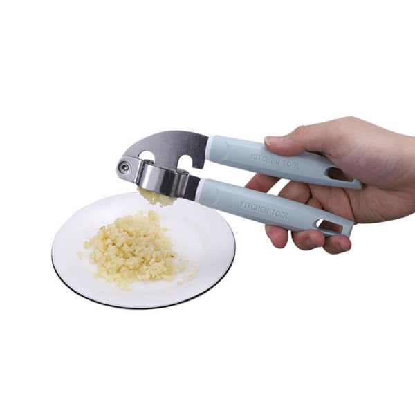 Hvitløksknuser Squeezer Masher SØLV Silver