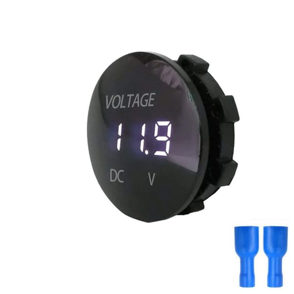Digital Voltmeter Testare Voltmeter LED Display Panel grön