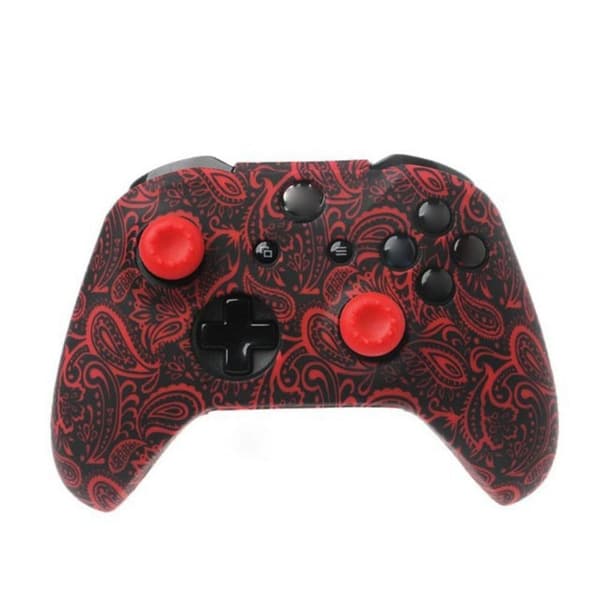 Kahva Silikoni Sleeve Game Controller Cover PUNAINEN Red