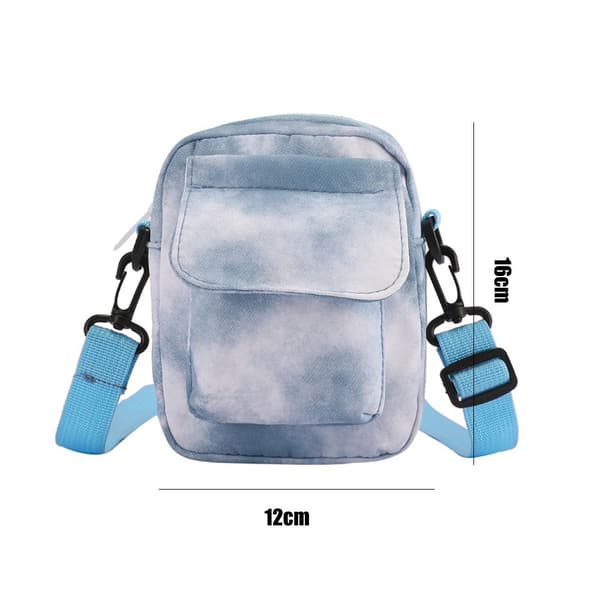 Små Axelväskor Messenger Bag BLÅ blue