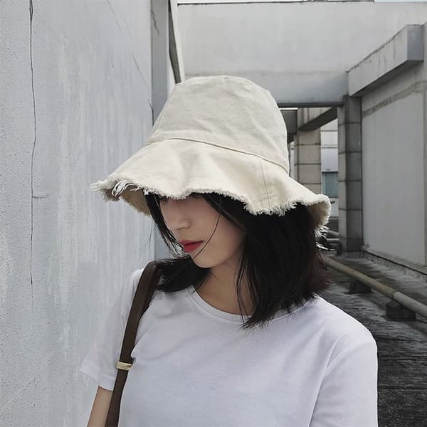 Bucket Hat Fisherman Hat HARMAA grey