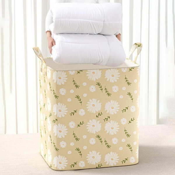 Quilt Oppbevaringspose Klær Oppbevaringspose BLÅ 100L blue 100L