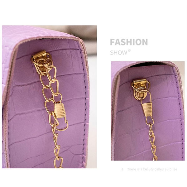 Liten Axelväska Sling Bag ROSA pink