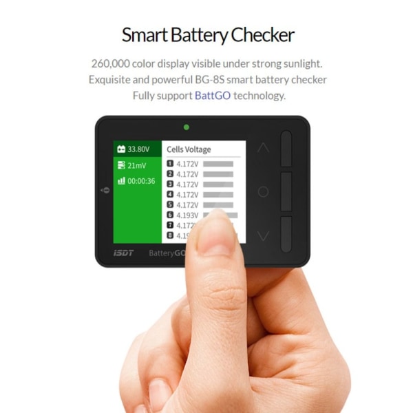 Lipo Battery Checker Digital Battery Tester Signal Tester 1pcs