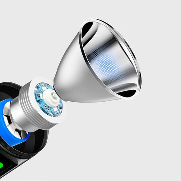 LED-taskulamppu USB -ladattava valonheitin