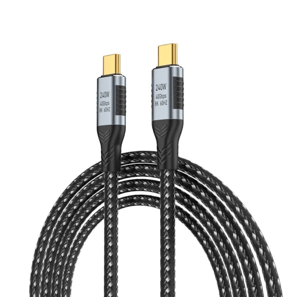 USB-C till typ C-kabel USB 4.0 Gen 3 0.2M 0.2m