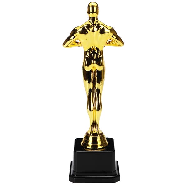 Oscar Trofé Priser Liten Guldstaty 18CM 18cm