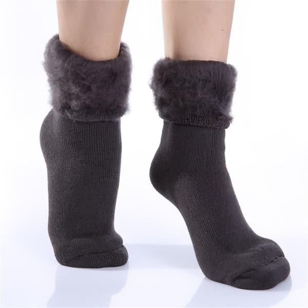 Thermal Fleece Borstad LJUSGRÅ light grey