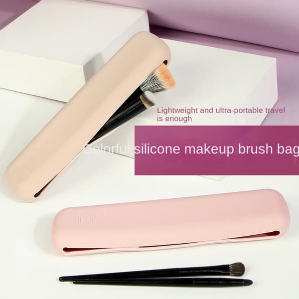 Makeup Bag Pose Kosmetisk Organizer BRUN brown
