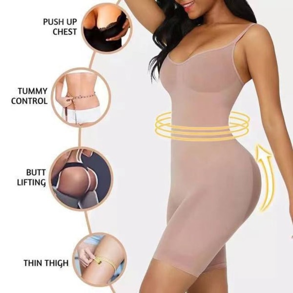 Body Shapewear Slimming Underkläder NUDE L nude L