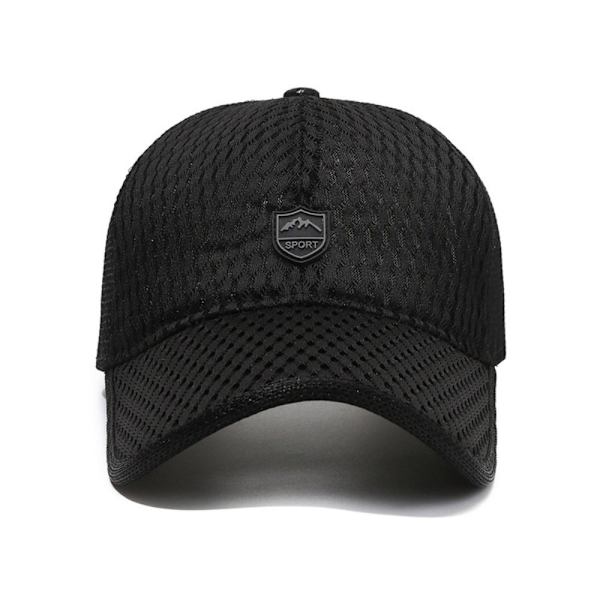 Baseball Cap Trucker Hat MØRKE GRÅ dark gray