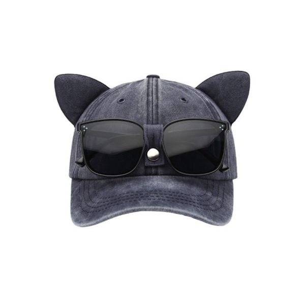 Korvat Pilot Baseball Caps Hip-hop Hattu ROSE RED Rose red