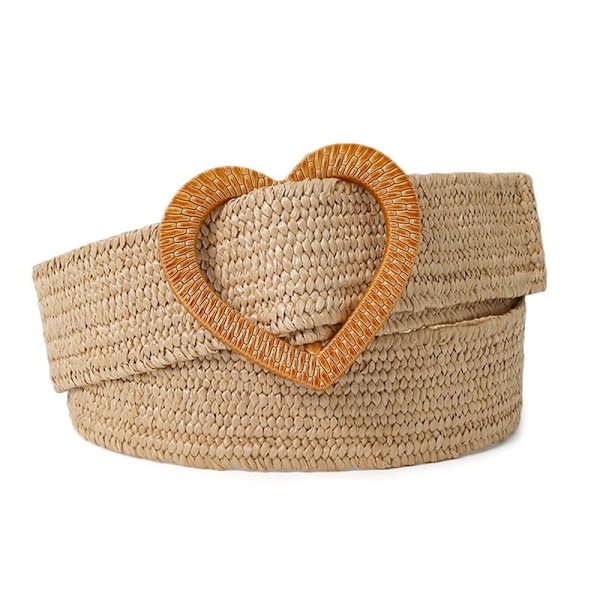 Midjebälte Flätade skärp KHAKI khaki