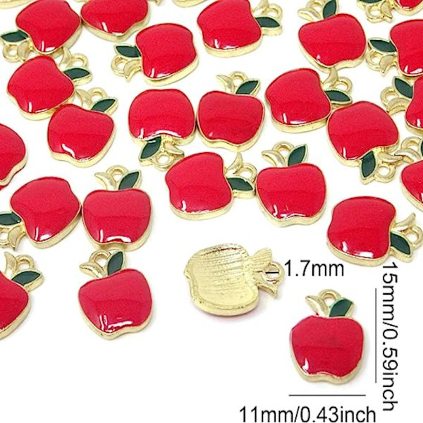 Frugt Charms Smykker gør DIY Crafts