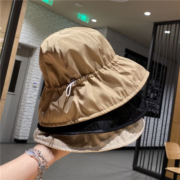 Snøre Basin Hat Sommer Bucket Hat BEIGE beige
