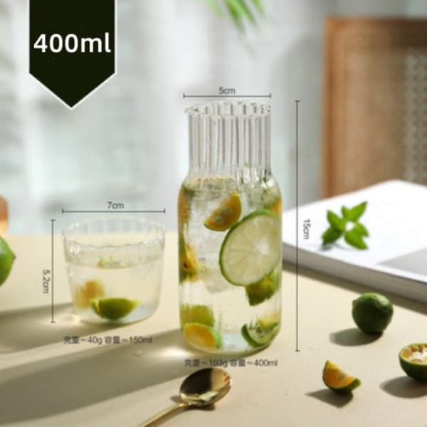 400ml/600ml set lasikattila 400ml 400ml