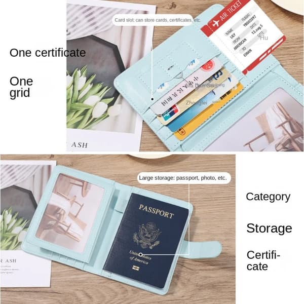 RFID-passin cover passipidike MUSTA black