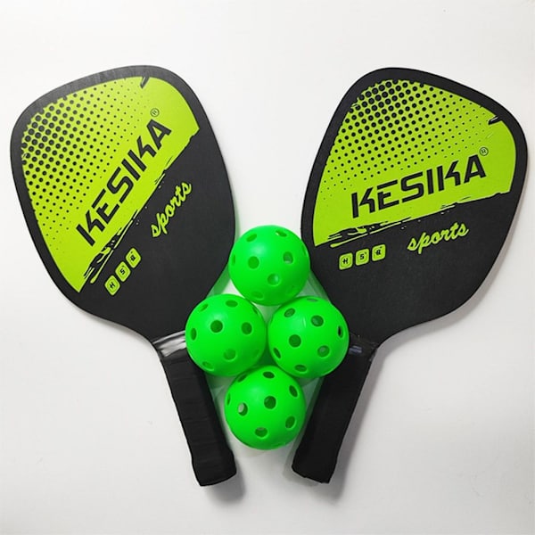 Pickleball- set, urheiluvarusteet VIHREÄ Green