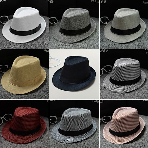 Åndbare hatte Vintage Panama Hat 4 4 4