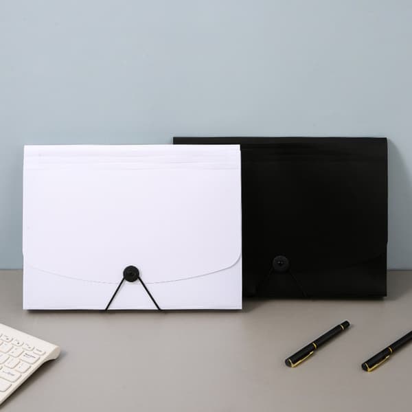 2PCS File Organizer mapp mapp med etiketter