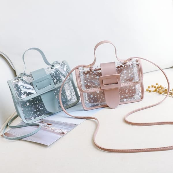 Skuldervesker Messenger Håndvesker LYS BLÅ light blue