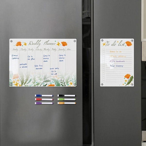 7 stk Magnet Week Calendar Magnetic Refrigerator Sticker 7 7 7