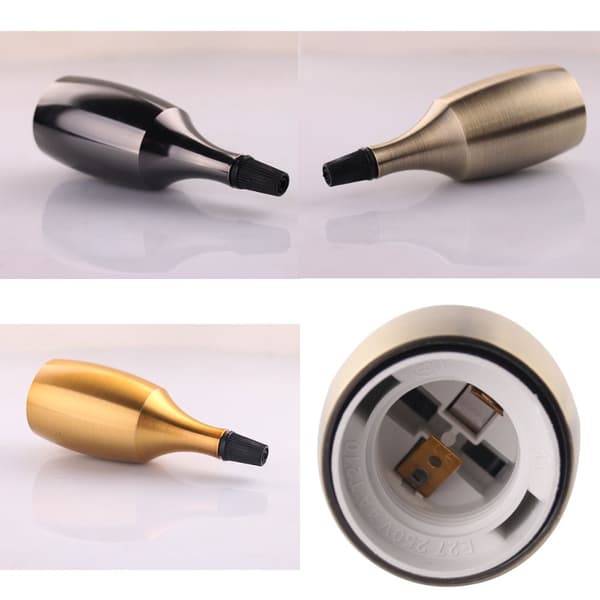 Edison E27 Lampeholder Industriel Lampe Sokkel BRONZE bronze