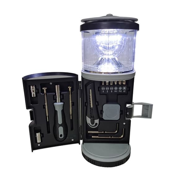 Led Camping Lantern Powered Lamp Lights Camping Light Værktøjssæt
