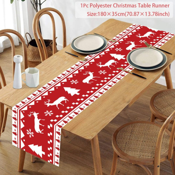 Juleduk Xmas Table Runner 4 4 4