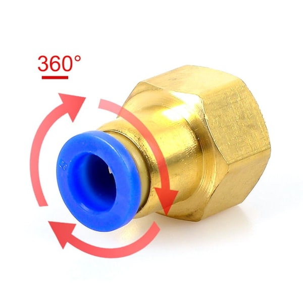 5 stk Quick Release Connector Ledfitting 5 STK PCF6-03 5 STK 5pcs PCF6-03