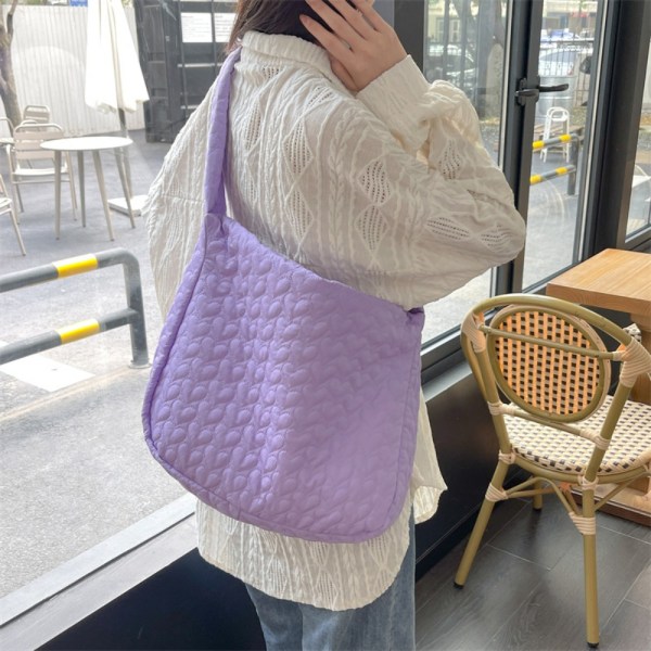 Mulepose Skuldertaske LILLA Purple