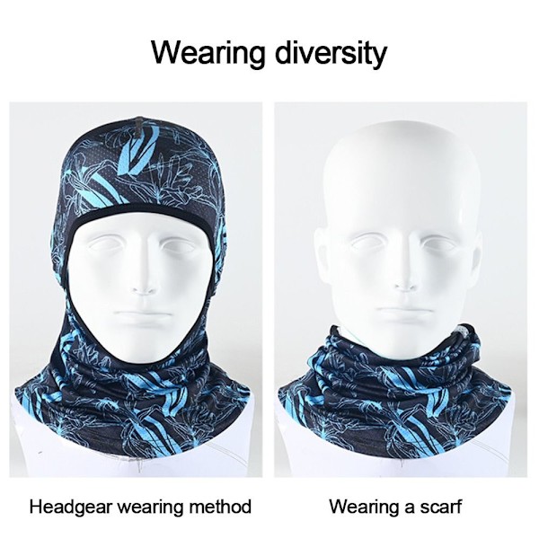 Full Face Cap Pyöräily Balaclava 3 3