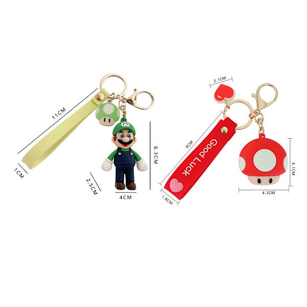 Nøglering Super Mario