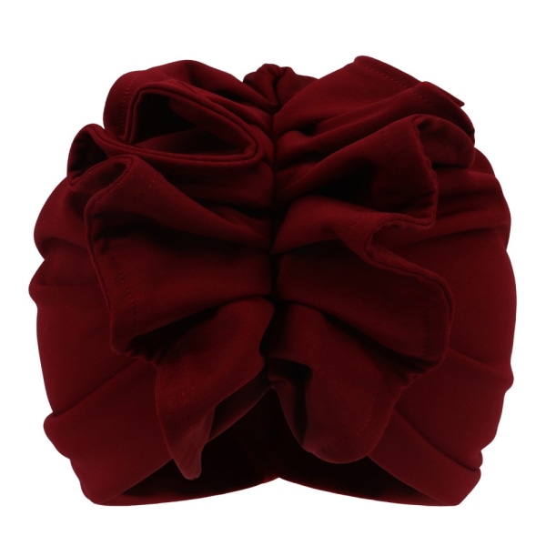 Lady Head Wraps Hodeskjerf Bonnet WINE RED wine red