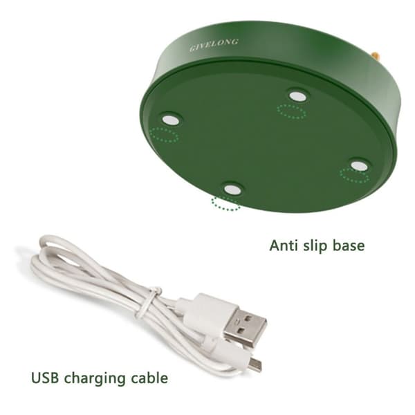 LED-blomst skrivebordslampe Bordlys GRØNN B B Green B-B