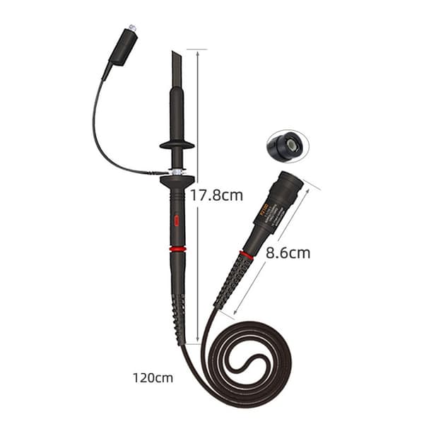 2 stk P2100 Oscilloskop Clip Probes Probe