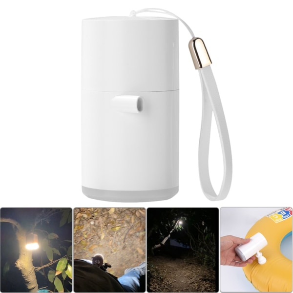 Luftpump Däckpump VIT White