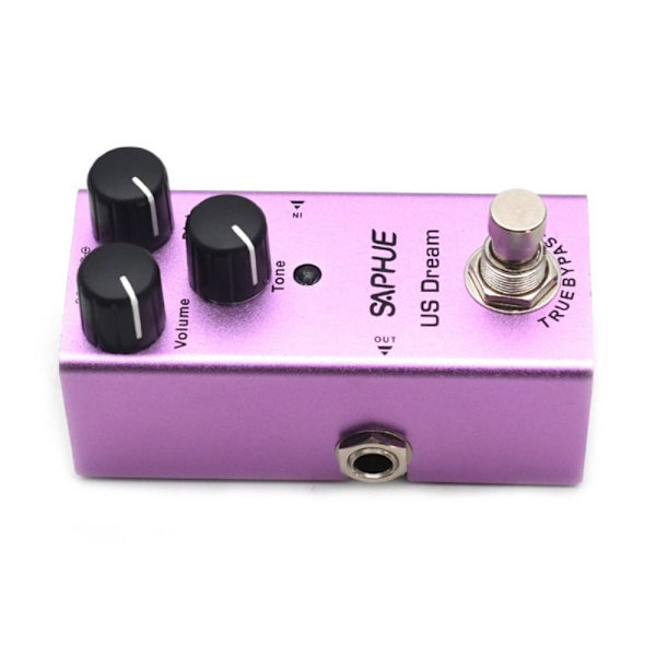 Mini-Elektrisk Gitarr Effekter Elgitarrpedal ANALOG DELAY Analog Delay