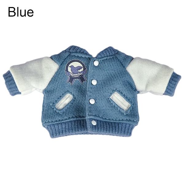 Mode docka Kläder Dockor Jacka Kappa BLÅ Blue