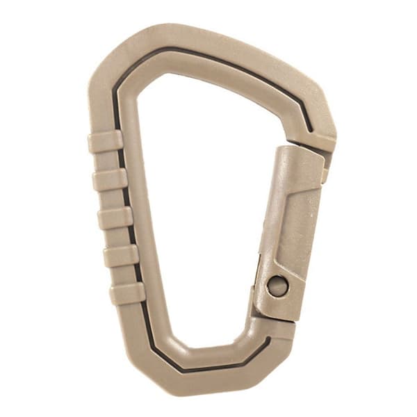 2 stk Fastgør quickdraw sjækle karabinhage Clip SORT 2 STK 2 STK Black 2pcs-2pcs