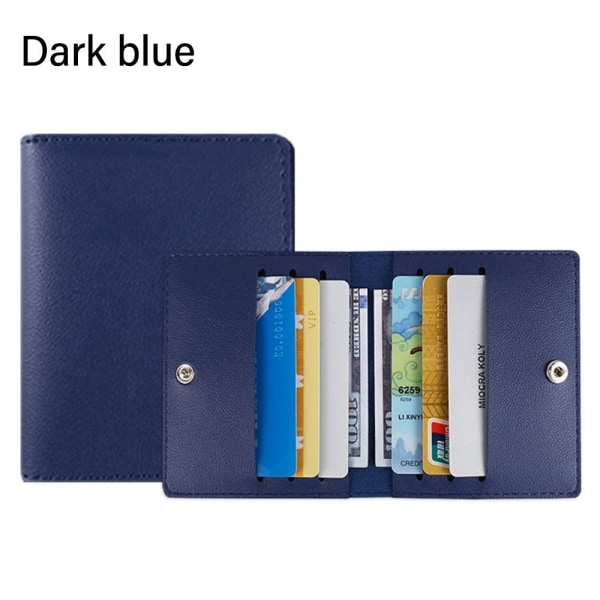 Korttikoteloiden henkilöllisyystodistus Luottokorttilaukut TUMMAN SININEN dark blue