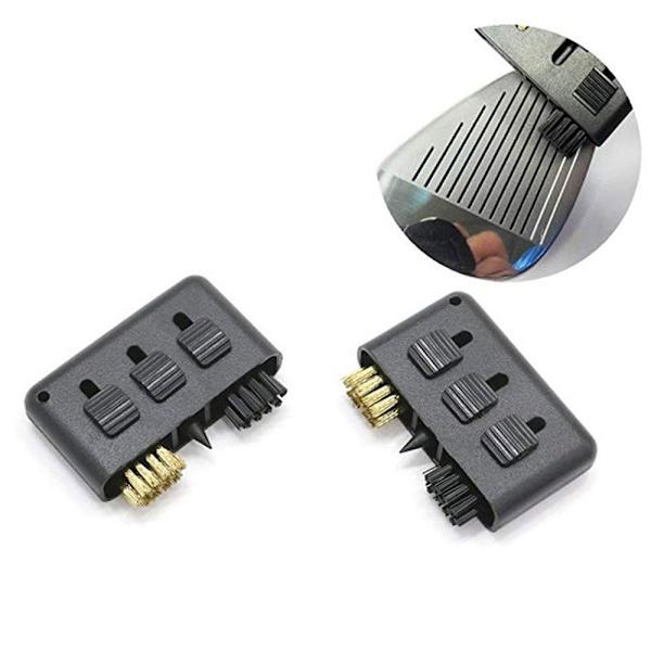 3 kpl Golf Club Brush Groove Cleaner puhdistusharja 3Pcs