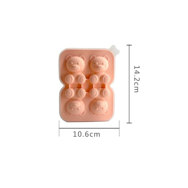 2 kpl Astronaut Ice Cube Mold suppilotyyppinen kansi astronaut&penguin