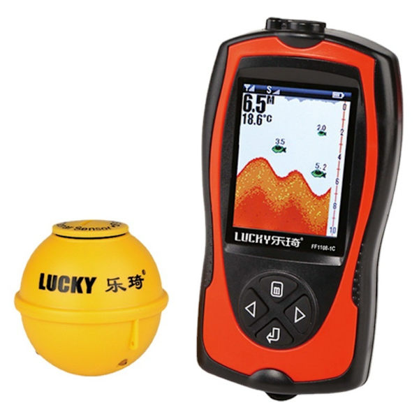 Trådløs ekkolodd for fiske Ekkolodd Fish Finder Alert Fish Finder