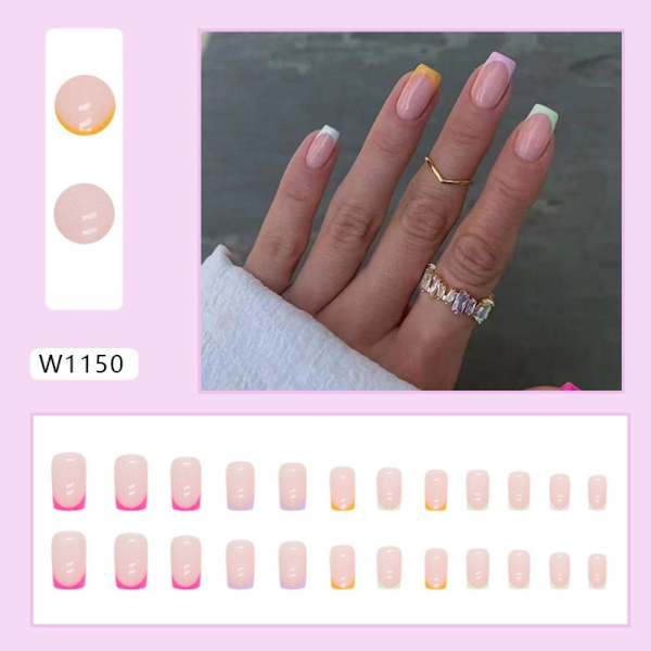 Falska naglar Fake Nials W1132 W1132 W1132