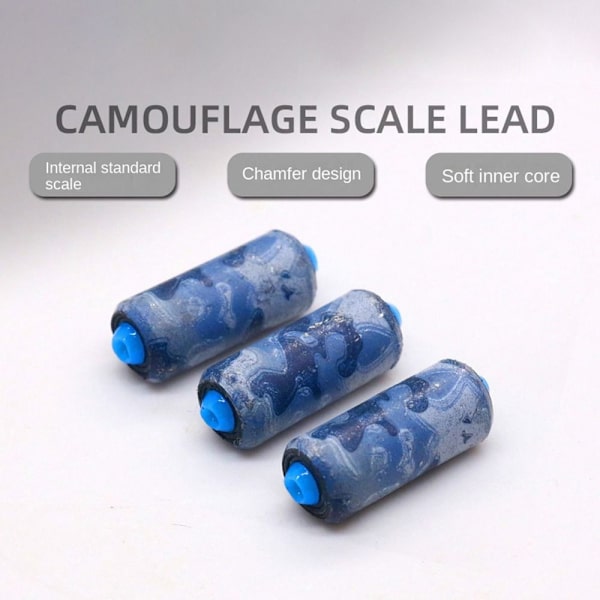 Vikter Bly Sänkare Fiske Bly falla 2,5G20ST 20ST 2.5g20pcs