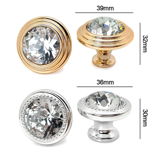 5st/ set Skåp Dra Lådratt SILVER silver