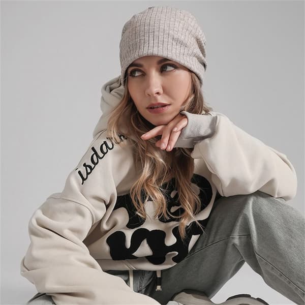 Beanies Hatte Skullcap GRÅ grey